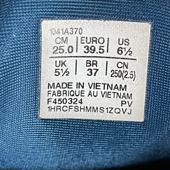 Mens 6.5 Women’s 8 Asics Court FF 3 AC Mako Novak Blue Tennis Sneakers Athletic - Picture 9 of 9